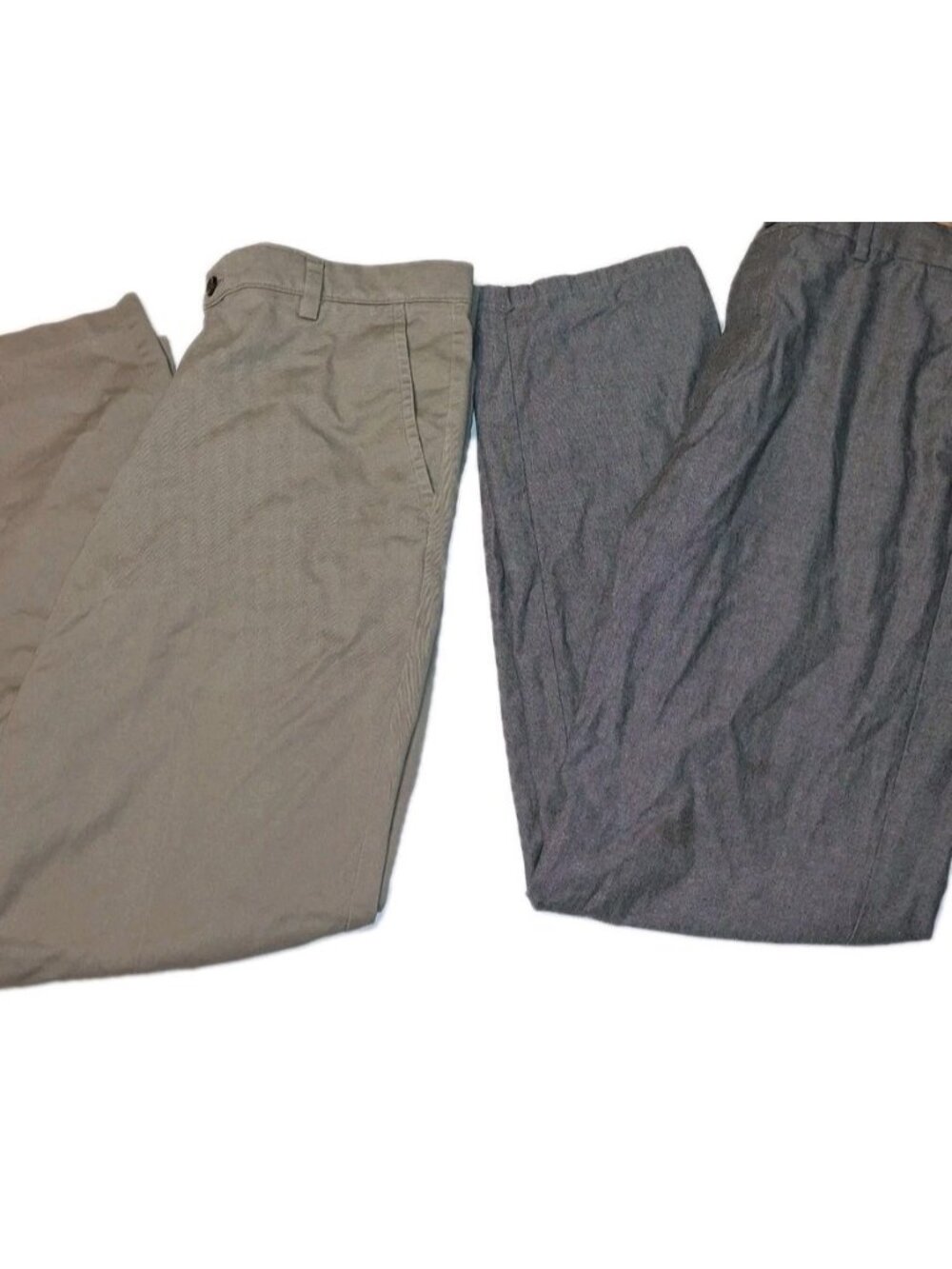 Dockers Mens Beige And Gray 36x32 Lot Of 2
